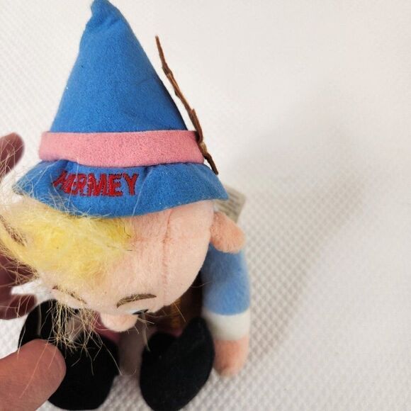 Vintage 2000 Prestige Hermie the Dentist Rudolph Island of Misfit Toys Plush 7” - Picture 3 of 5